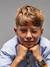 Gestreept jongenshemd met lange mouwen JONEN blauw, gestreept - vertbaudet enfant 