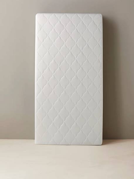 Ultra-ademende babymatras, niet behandeld wit - vertbaudet enfant 