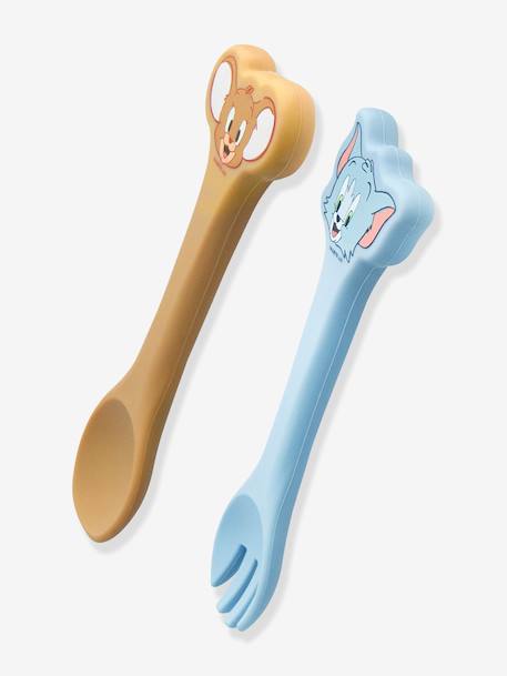 Set babybestek Tom en Jerry LONEY TUNES geel - vertbaudet enfant 