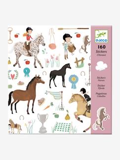 160 stickers Paarden DJECO  - vertbaudet enfant