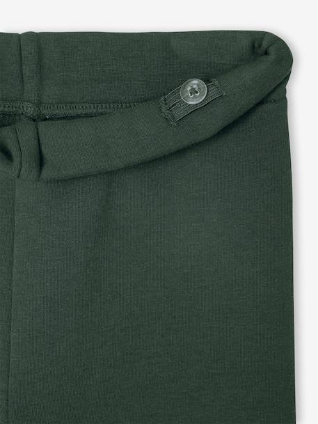 Gevoerde wijde legging van fleece voor meisjes marineblauw+pruim+smaragdgroen - vertbaudet enfant 