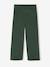 Gevoerde wijde legging van fleece voor meisjes marineblauw+pruim+smaragdgroen - vertbaudet enfant 