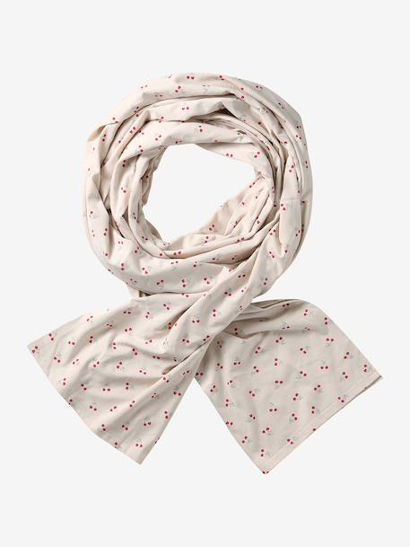 Draagdoek VERTBAUDET beige, bedrukt+GRIJS CHINE PUCE+ivoor blaadjes+wit, bedrukt - vertbaudet enfant 