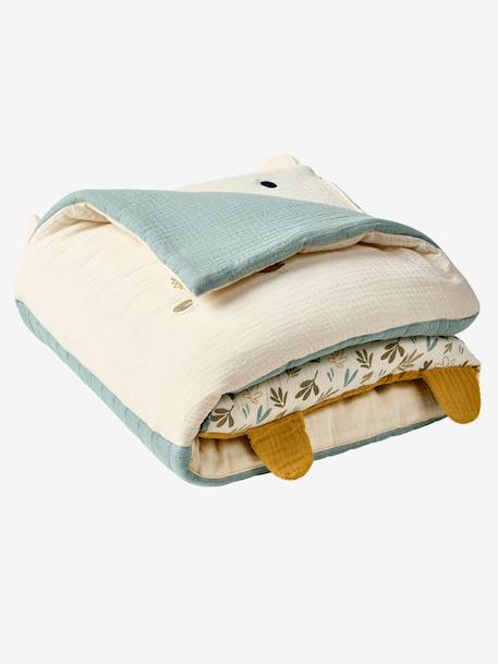 Vloertapijt / Parkbodem hydrofiel katoen patchwork BAYOU meerkleurig - vertbaudet enfant 