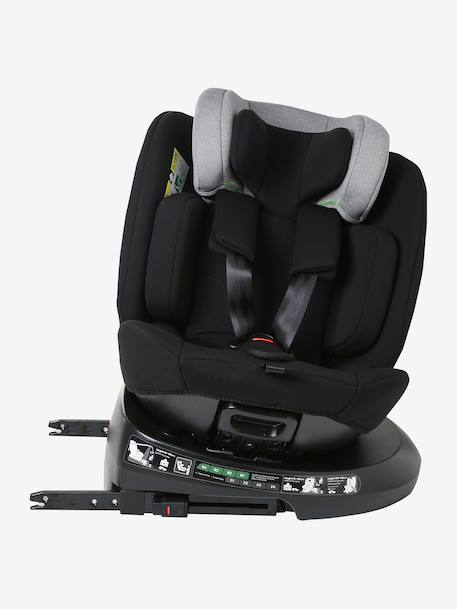 Draaibare autostoel i-Size groep 0+1/2/3 Roll&Sit veel zwart - vertbaudet enfant 