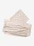 Set van 2 draagdoeken zonder knoop beige, bedrukt+ivoor met print+roze, bedrukt+zandbeige - vertbaudet enfant 