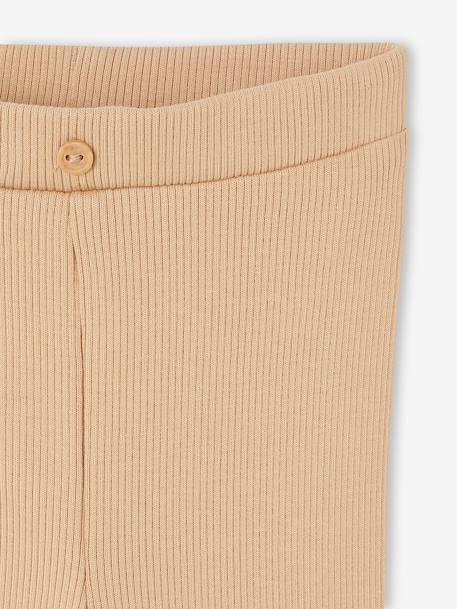 Lange legging voor baby's BASICS 6629+beige+donkerbruin+lichtroze+marineblauw+saliegroen - vertbaudet enfant 