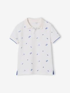 -Jongenspolo met print
