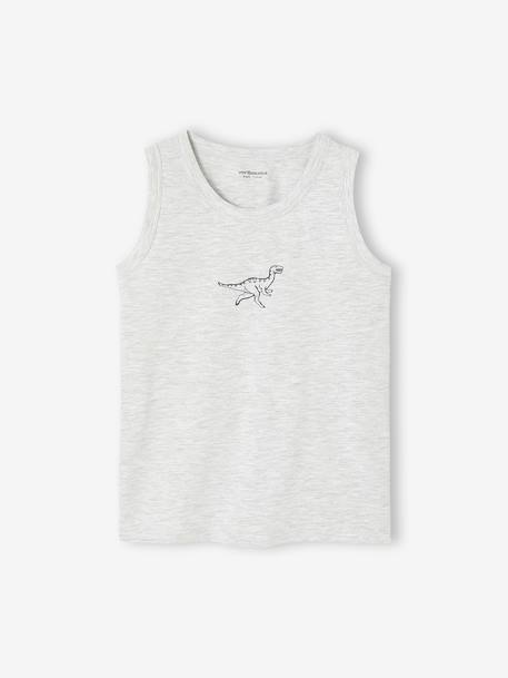 Set van 3 hemdjes voor jongens marineblauw - vertbaudet enfant 