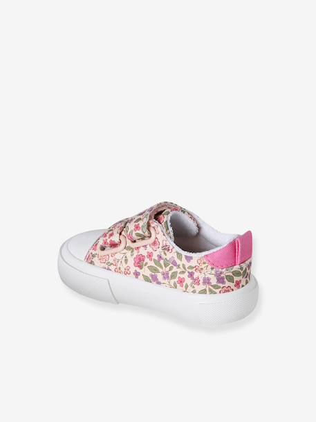 Gestreepte baby kratten blauw, gestreept+roze, bedrukt - vertbaudet enfant 