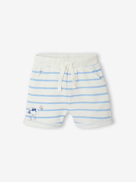 Babyset t-shirt en short blauw, gestreept - vertbaudet enfant 