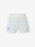 Babyset t-shirt en short blauw, gestreept - vertbaudet enfant 