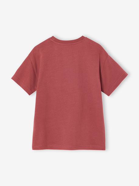 T-shirt jongens korte mouwen terracotta - vertbaudet enfant 