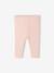 Baby legging in geribbelde tricot groen+lichtroze - vertbaudet enfant 