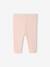 Baby legging in geribbelde tricot groen+lichtroze - vertbaudet enfant 