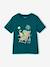 Jongensshirt met leuk dierenmotief groen+vanille - vertbaudet enfant 