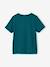 Jongensshirt met leuk dierenmotief groen+vanille - vertbaudet enfant 