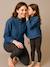 Blouse voor meisjes in jeans familie capsule double stone - vertbaudet enfant 