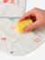 Set van 2 geplastificeerde babyslabbetjes wit, bedrukt - vertbaudet enfant 