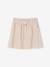 Meisjesrok met print beige+lichtroze+mintgroen+wit, bedrukt - vertbaudet enfant 