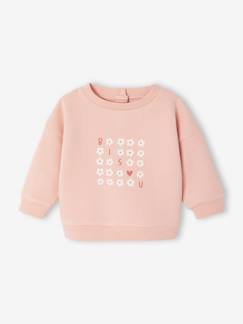-Baby sweater met bedrukte boodschap