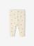 Effen geribbelde legging voor baby saliegroen+vanille - vertbaudet enfant 