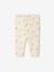 Effen geribbelde legging voor baby saliegroen+vanille - vertbaudet enfant 