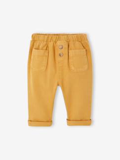 Baby-Broek, jean-Babybroek met elastische taille 