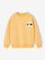Sweater met ronde hals voor jongens met lange mouwen pastelgeel+rozenhout - vertbaudet enfant 