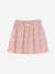 Meisjesrok met print beige+lichtroze+mintgroen+wit, bedrukt - vertbaudet enfant 