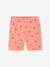 Set van 2 fietsshorts voor meisjes beige+koraal - vertbaudet enfant 