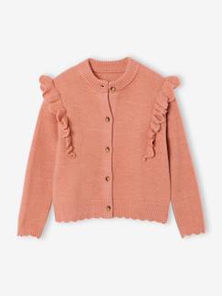 -Meisjesvest met fantasie ruches