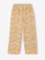 Meisjes legging in ribgebreide stof beige+ecru+wit, bedrukt - vertbaudet enfant 