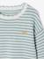 Gestreepte meisjestrui grijsblauw+marineblauw - vertbaudet enfant 