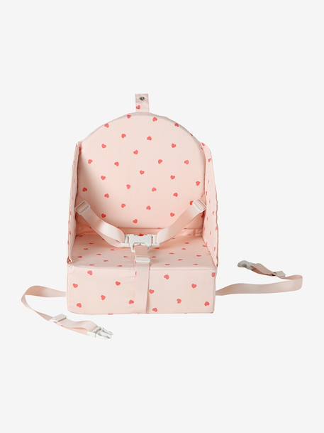 Stoelverhoger beige, bedrukt+ecru+Grijs+grijsblauw+hazelnoot+hazelnoot+lichtroze+meerkleurig+wit, bedrukt+wit, gestreept - vertbaudet enfant 