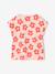 Set van 3 Basics meisjesshirts met korte mouwen bleekblauw+grijsblauw+roze (poederkleur) - vertbaudet enfant 
