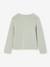 Meisjesvest met ruches ecru+goudbeige+groen - vertbaudet enfant 