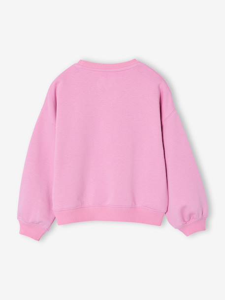 Sweater voor meisjes met lange mouwen zachtpaars - vertbaudet enfant 