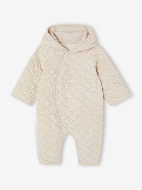 Babypakje in jersey gemêleerd beige - vertbaudet enfant 