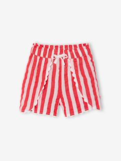 -Short voor meisjes in seersucker