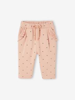 -Fleece-pantalon voor meisjesbaby