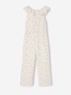 -Gebloemd jumpsuit voor meisjes