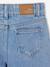 Wijde jeans voor meisjes met sterren denimgrijs+lichtblauw - vertbaudet enfant 