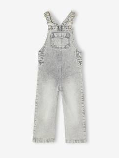 -Wijde salopet van jeans voor meisjes