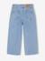 Wijde jeans voor meisjes met sterren denimgrijs+lichtblauw - vertbaudet enfant 