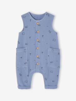 Baby-Salopette, jumpsuit-Boxpakje van katoengaas