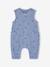 Boxpakje van katoengaas blauw+ecru+saliegroen - vertbaudet enfant 