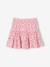 Meisjes rok short van jersey ecru+lichtroze - vertbaudet enfant 