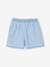 Lichtgewicht denim meisjesshort die gemakkelijk aan te trekken is gebleekt denim+stone - vertbaudet enfant 