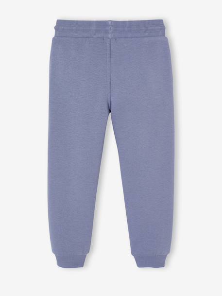 Joggingbroek van molton jongens dennen+donker leisteenblauw+gemêleerd zwart+grijs+marineblauw, gechineerd+middenblauw+oker+zwart - vertbaudet enfant 